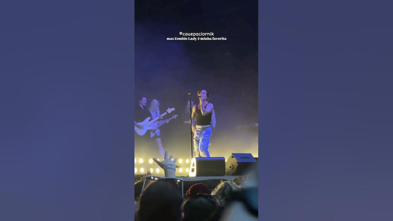 Damiano David🌹Zombie Lady Lollapalooza,Chicago 02/08/2025