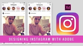 Mobile App Design | Instagram | Speed Art screenshot 4