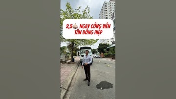 Đất nền KDC 5x12m ngay công viên Tân Đông Hiệp 2,5T #batdongsan #nhadep #bds #nhadatdian