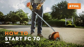 How to Start: FC 70 | STIHL Tutorial
