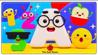 Preschool Learning activities for 3 year olds at home | Learn ABC Phonics Shapes Numbers Colors 🌈