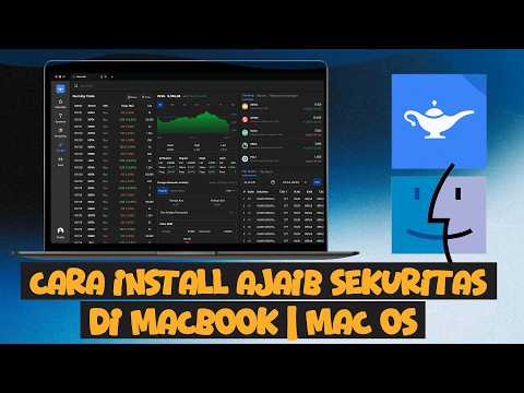 Cara Install Ajaib Sekuritas di Macbook | Mudah buat Trading