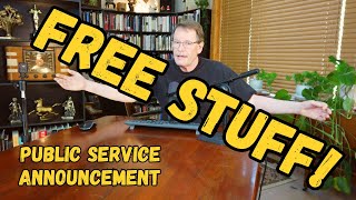 FREE STUFF - Treasure Valley Dave's Public Service Announcement