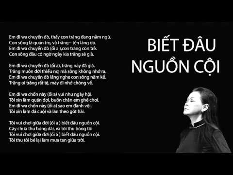 Lời Bài Hát Trịnh Công Sơn - Khánh Ly hát nhạc Trịnh [lyric]