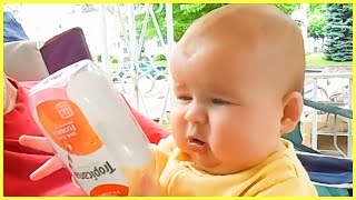 Hilarious Video  Babies Learn To Talk Cute And Funny || Peachy Vines