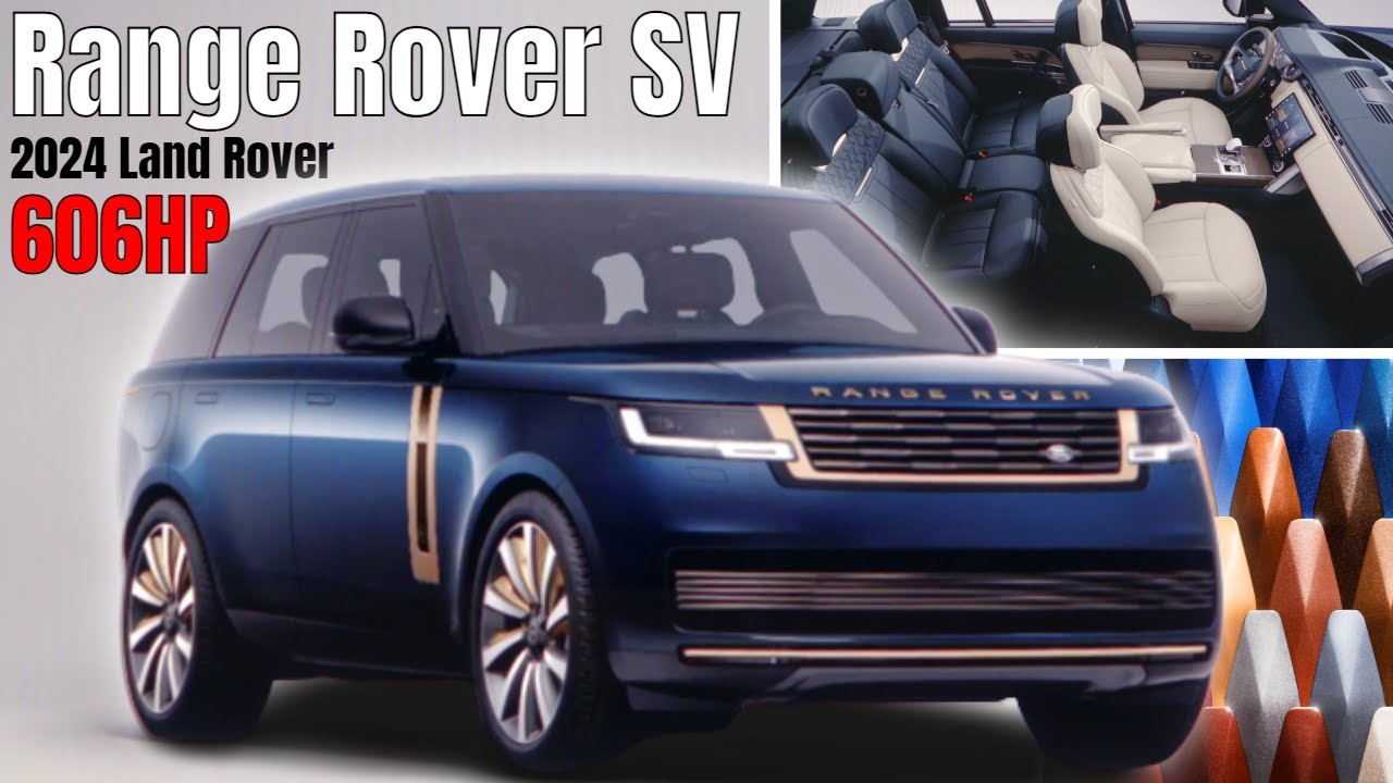 ⁣2024 Land Rover Range Rover SV Gets 606HP Hybrid V8
