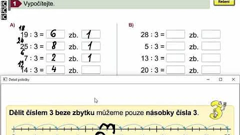 Jak udělat písemné dělení se zbytkem?