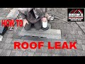 EASY!! How To Repair 2 or 3 Architectural Dimensional Shingles￼. Leaking shingles.