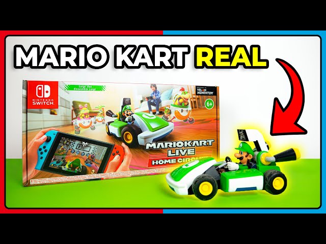 Unboxing y Gameplay de MARIO KART LIVE Home Circuit 🏎 (Nintendo Switch) 