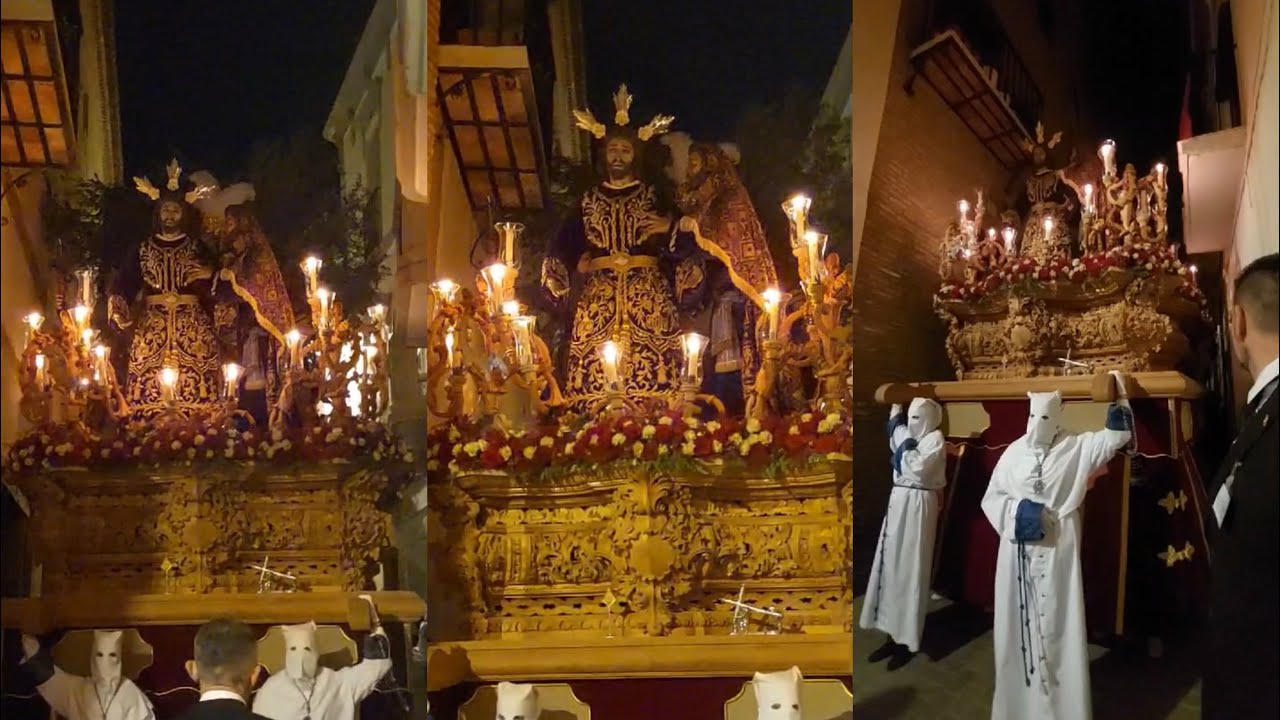 Espectacular maniobra del paso de la Salud GUADIX | Hermandad de la Estrella | Domingo de Ramos 2024