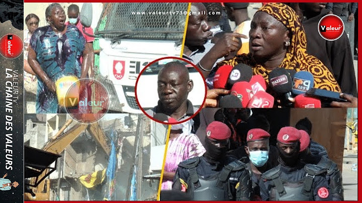 Direct : La famille Ndoye expulsée en plein jour, leur maison ( COLOBANE