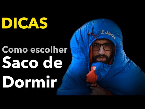 Vídeo: Como Escolher Um Saco De Dormir