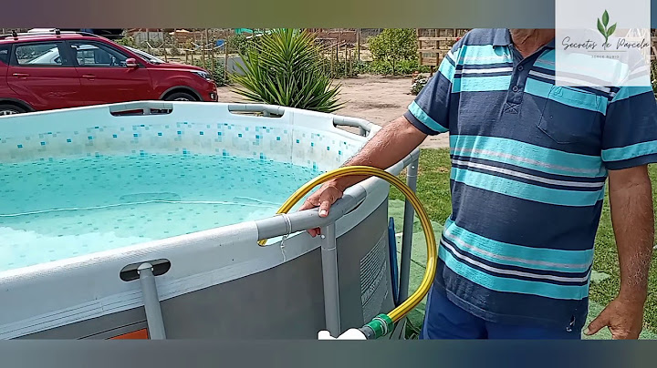 👍Solución para mantener limpia piscina alimentada con agua de pozo // Agua cristalina por más días