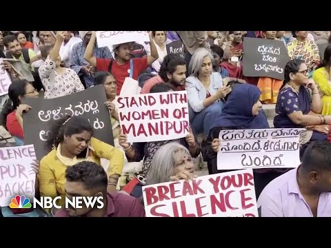 Outrage across India over video showing brutal treatment of two women