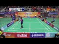 (Team Quarter Final) Badminton Asia Junior Championships 2018 -Thailand Vs. Indonesia