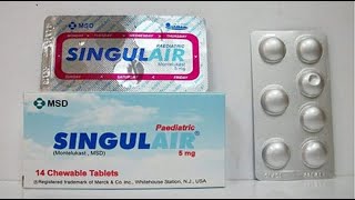 سنجيولير أقراص للعلاج والوقاية من الربو المزمن Singulair Tablets