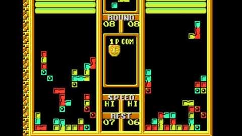 Tetris 2 - VS Mode: Hard (Level 8)