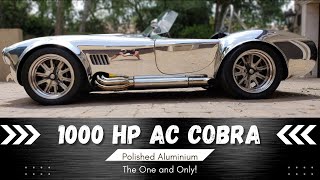 1000 Horsepower 1965 Shelby AC Cobra in Polished Aluminum || Classic Car Review