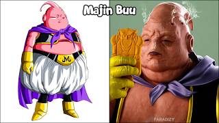 Dragon Ball Z Characters In Real Life