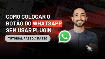 Como Adicionar Botão do WhatsApp Flutuante no WordPress com Elementor | Sem Plugins