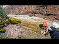 Streamer fishing high water for brown trout fly fishing tips