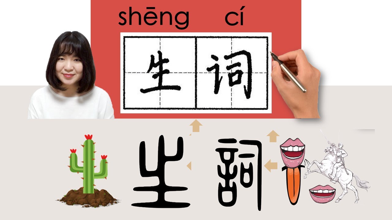 生词/生詞/shengci_(new word)How to Pronounce & Write Chinese Word ...
