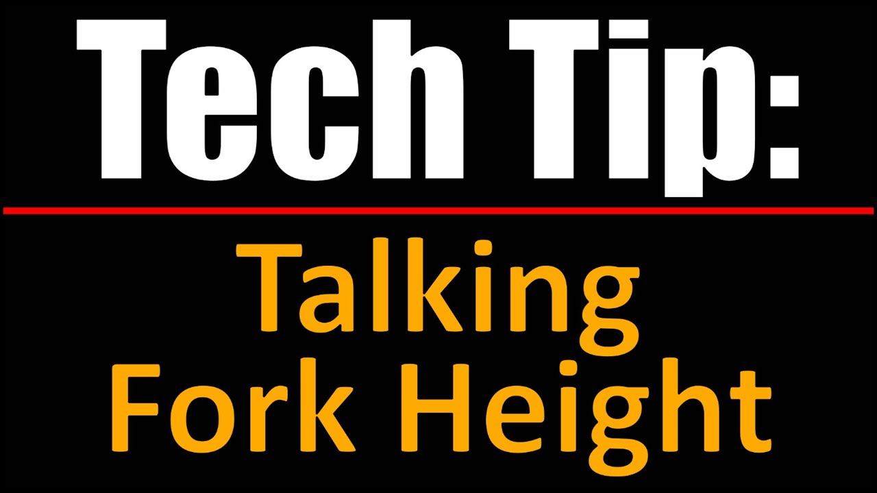 Dirt Bike Noob Tech Tip #2: Talking Fork Height - YouTube
