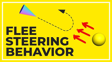 Flee Steering Behavior With Yuka - Three.js & AI Tutorial