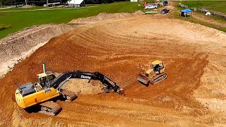 1/2 Acre Pond Build  Start To Finish In 12 Minutes