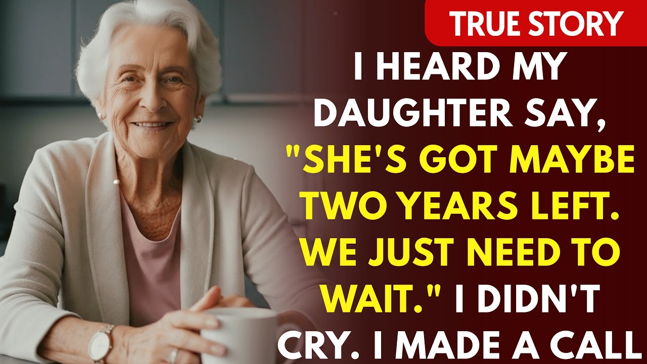 I heard my daughter tell her husband, 