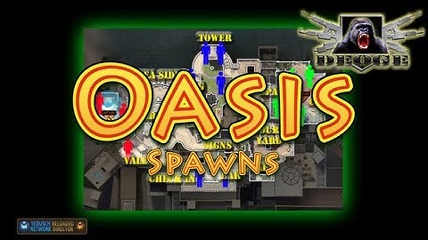 MW3 Spawns Map - Oasis Spawn Locations & Callouts TheDeoge FTW!