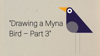 Drawing a Myna Bird in Adobe Illustrator – Part 3 | Vector Art Tutorial