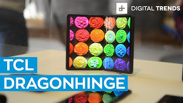 TCL DragonHinge Foldable Concept Phones at MWC 2019