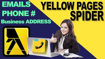 How to scrape Yellow Page to extract email address, Business Name, extract Phone # (Spider 2021)