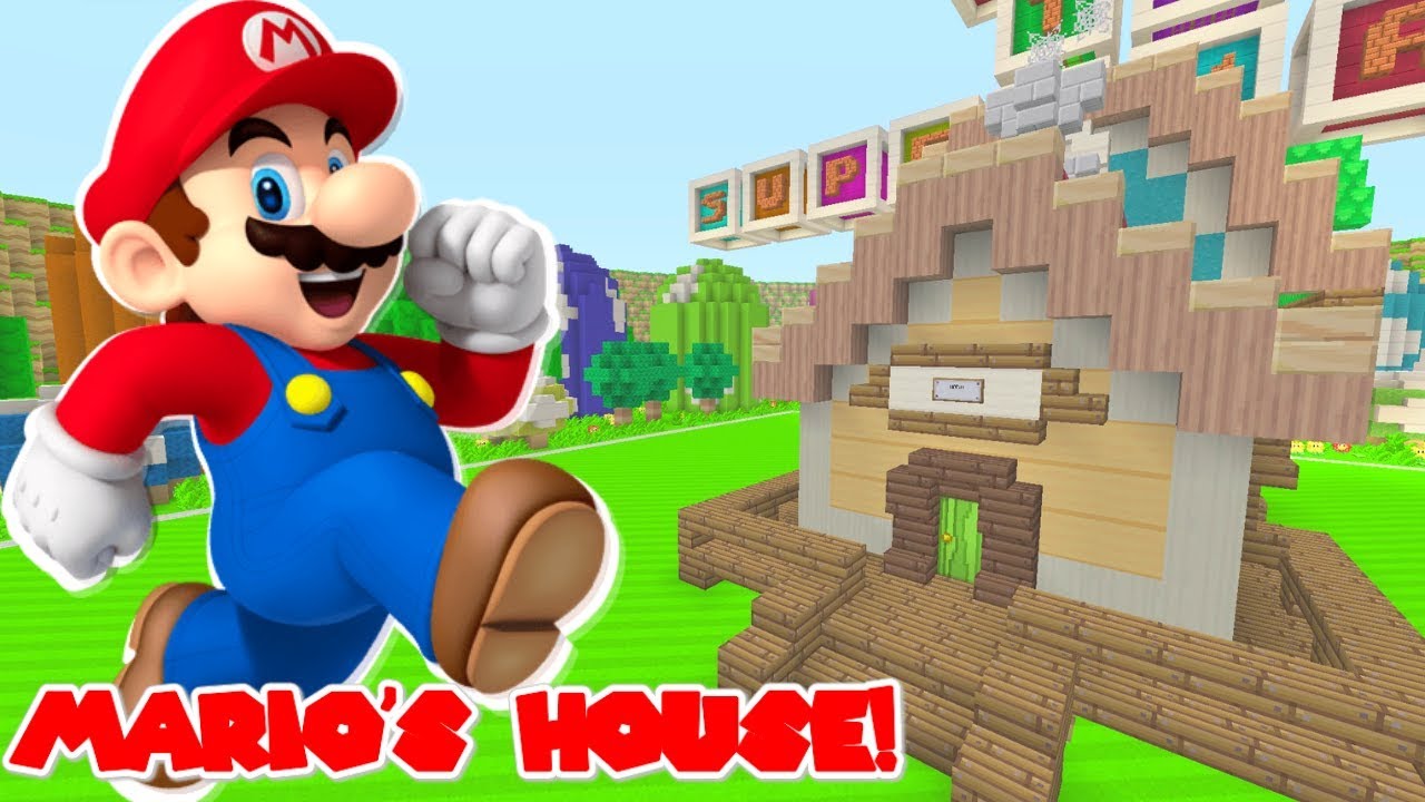 Minecraft | How To Super Mario | Building Mario's House! - In this video I show everyone how to build MARIO'S HOUSE!