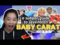 REACTION TO SEVENTEEN GUIDE | A Subpar Guide to SEVENTEEN REACTION PART 1