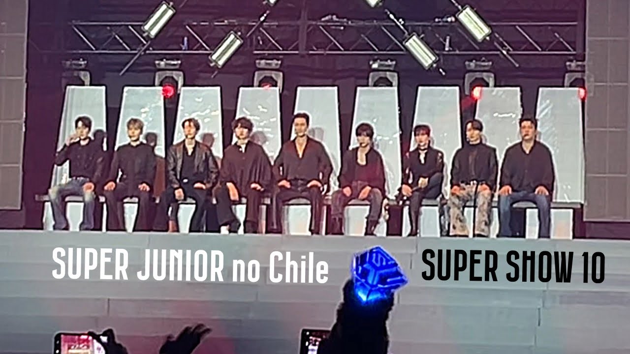 SUPER JUNIOR em Santiago, Chile | Show completo 💙 SS10