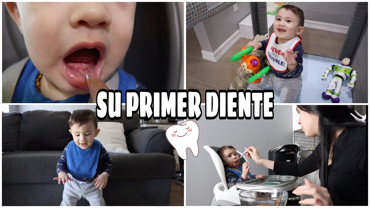 SU PRIMER DIENTE│UN DIA CONMIGO Y MI BEBE 👶🏻🦷