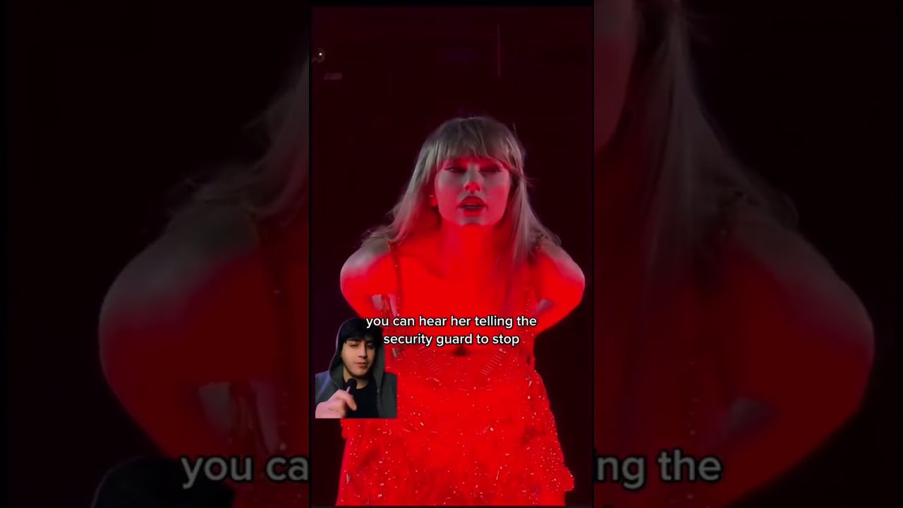 Taylor Swift Defends Fan From Security 