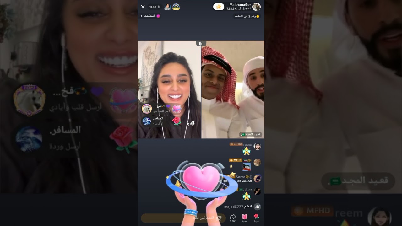 قعيد المجد و ميثا بعد التحدي النهائي و الفوز في