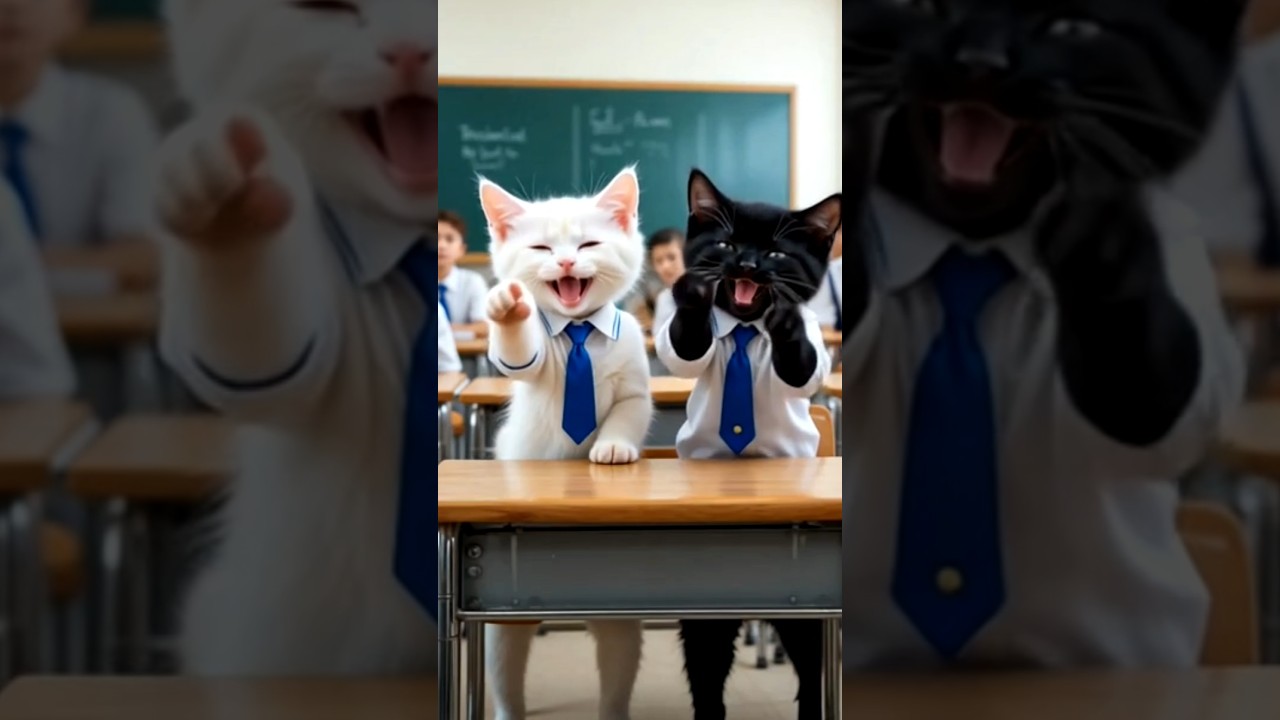 The kitten became the most seccssful 🐱⬅️ one #cat #mea...