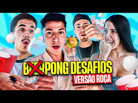 BEER PONG DOS DESAFIOSS - versão roça