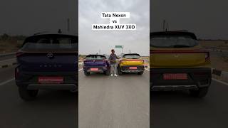 Tata Nexon vs Mahindra XUV 3XO Design Comparison #TataNexon #MahindraXUV3XO