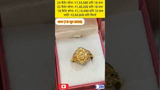 Latest New Gold Silver Designs 2026 💛🤍 Today Gold Rate Update‼️Silver Gold Jewelry #yt #shorts #gold
