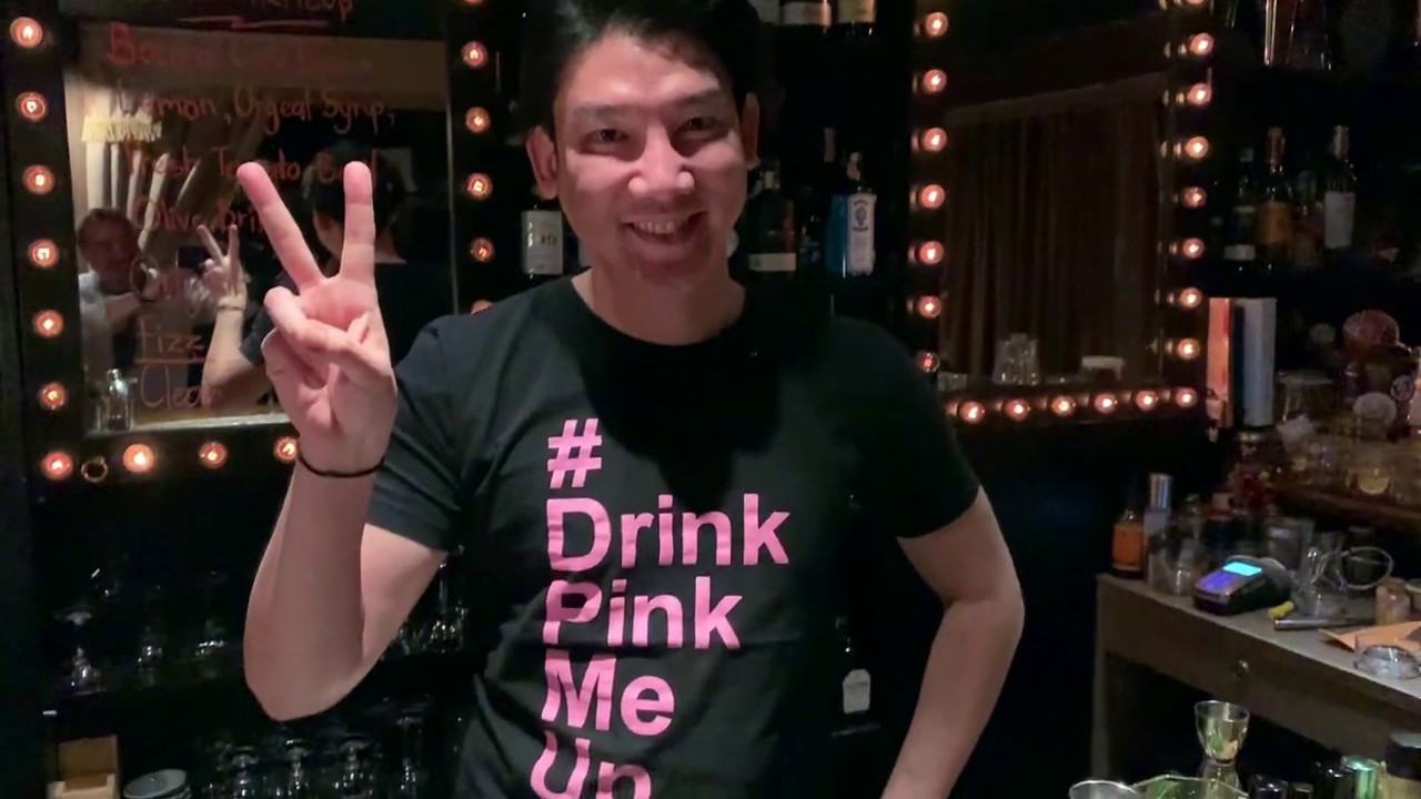 Ronnaporn K. from Backstage Cocktail Bar (Bangkok):  Pink Me Up
