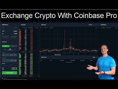 Exchange Cryptocurrency With Coinbase Pro!