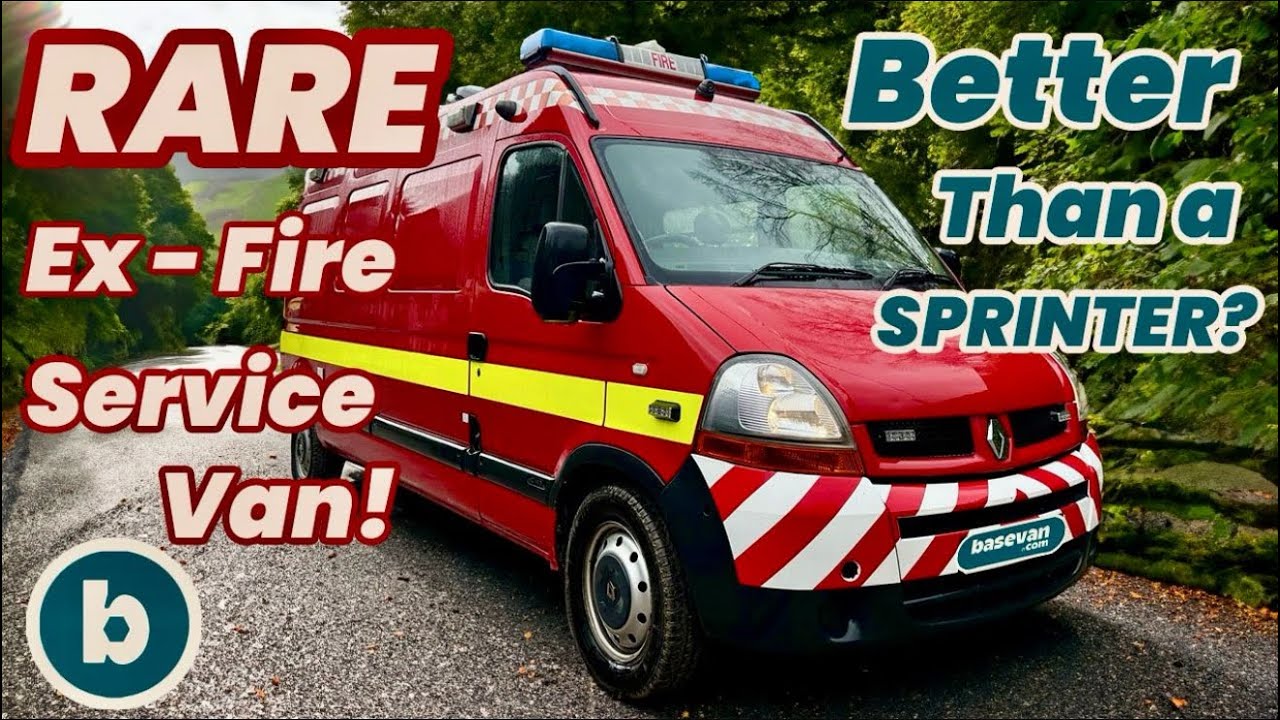RARE Ex-Fire Command Van! ? The ULTIMATE Camper Conversion 