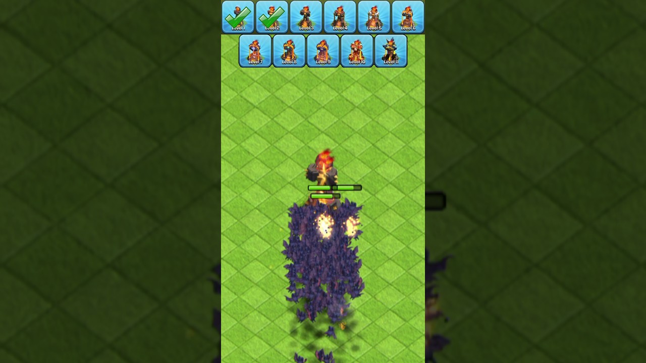 every level of multiple inferno tower Vs bats 
