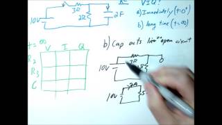 Steady State Resistor - Capacitor Circuits