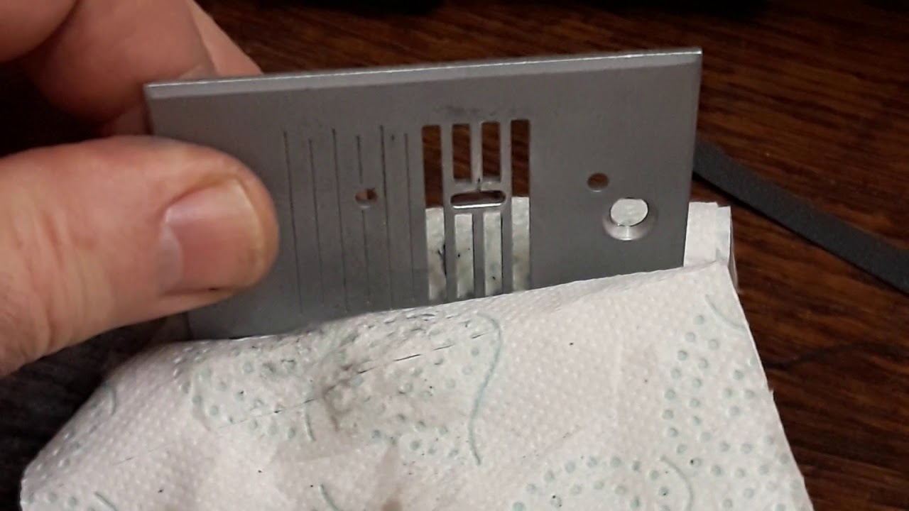 من أسباب قطع الخيط - إصلاح لوحة الإبرة - كورس تعليمي لصيانة وإصلاح ماكينة سينجر - Singer Modell 8280